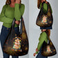 Black History Month Black African American Teachers Grocery Bag Afrocentric Floral Art with Motivational Typography