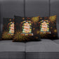 Black History Month Black African American Teachers Pillow Cover Afrocentric Floral Art with Motivational Typography