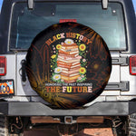 Black History Month Black African American Teachers Spare Tire Cover Afrocentric Floral Art with Motivational Typography