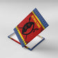 Eswatini Flag Canvas Wall Art Nguni Shield Spear Pattern