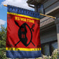 Eswatini Flag Garden Flag Nguni Shield Spear Pattern