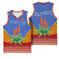 Aloe Vera Eswatini Basketball Jersey Flag Print and Cultural Motif From Thorn to Flame - African Pride
