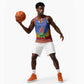 Aloe Vera Eswatini Basketball Jersey Flag Print and Cultural Motif From Thorn to Flame - African Pride