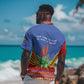 Aloe Vera Eswatini Hawaiian Shirt Flag Print and Cultural Motif From Thorn to Flame