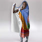 Aloe Vera Eswatini Hooded Blanket Flag Print and Cultural Motif From Thorn to Flame