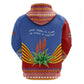 Aloe Vera Eswatini Hoodie Flag Print and Cultural Motif From Thorn to Flame