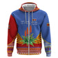 Aloe Vera Eswatini Hoodie Flag Print and Cultural Motif From Thorn to Flame