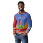 Aloe Vera Eswatini Long Sleeve Polo Shirt Flag Print and Cultural Motif From Thorn to Flame