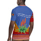 Aloe Vera Eswatini Rugby Jersey Flag Print and Cultural Motif From Thorn to Flame