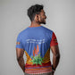 Aloe Vera Eswatini T shirt Flag Print and Cultural Motif From Thorn to Flame