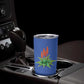Aloe Vera Eswatini Tumbler Cup Flag Print and Cultural Motif From Thorn to Flame