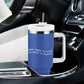 Aloe Vera Eswatini Tumbler With Handle Flag Print and Cultural Motif From Thorn to Flame