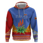 Aloe Vera Eswatini Zip Hoodie Flag Print and Cultural Motif From Thorn to Flame