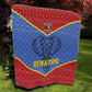 Elephant Eswatini Quilt Swaziland Shield Tribal Pattern and National Flag