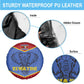 Elephant Eswatini Spare Tire Cover Swaziland Shield Tribal Pattern and National Flag