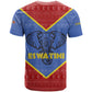 Elephant Eswatini T shirt Swaziland Shield Tribal Pattern and National Flag