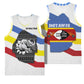 Eswatini Rhino Basketball Jersey Swazi Map Flag and African Traditional Patterns - African Pride