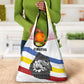 Eswatini Rhino Grocery Bag Swazi Map Flag and African Traditional Patterns
