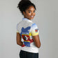 Eswatini Rhino Women Polo Shirt Swazi Map Flag and African Traditional Patterns