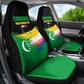 Comoros Independence Day Car Seat Cover Comorian Flag Brush Stroke National Pride Graphic