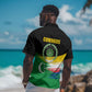 Comoros Independence Day Hawaiian Shirt Comorian Flag Brush Stroke National Pride Graphic