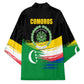 Comoros Independence Day Kimono Comorian Flag Brush Stroke National Pride Graphic