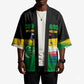 Comoros Independence Day Kimono Comorian Flag Brush Stroke National Pride Graphic