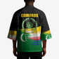 Comoros Independence Day Kimono Comorian Flag Brush Stroke National Pride Graphic
