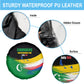 Comoros Independence Day Spare Tire Cover Comorian Flag Brush Stroke National Pride Graphic