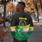 Comoros Independence Day Sweatshirt Comorian Flag Brush Stroke National Pride Graphic