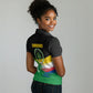 Comoros Independence Day Women Polo Shirt Comorian Flag Brush Stroke National Pride Graphic