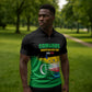 Comoros Independence Day Zipper Polo Shirt Comorian Flag Brush Stroke National Pride Graphic