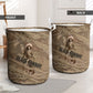Black Cowboy Nat Love Laundry Basket Vintage Western Portrait Lasso