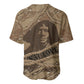 Black Cowboy Nat Love Baseball Jersey Vintage Western Portrait Lasso