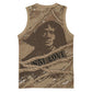 Black Cowboy Nat Love Basketball Jersey Vintage Western Portrait Lasso