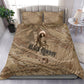 Black Cowboy Nat Love Bedding Set Vintage Western Portrait Lasso
