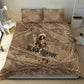 Black Cowboy Nat Love Bedding Set Vintage Western Portrait Lasso