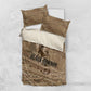 Black Cowboy Nat Love Bedding Set Vintage Western Portrait Lasso