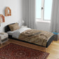 Black Cowboy Nat Love Bedding Set Vintage Western Portrait Lasso