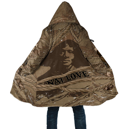 Black Cowboy Nat Love Cloak Vintage Western Portrait Lasso