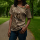 Black Cowboy Nat Love Cross Shoulder Shirt Vintage Western Portrait Lasso