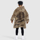 Black Cowboy Nat Love Kid Wearable Blanket Hoodie Vintage Western Portrait Lasso
