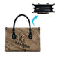 Black Cowboy Nat Love Leather Bag Vintage Western Portrait Lasso