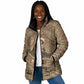 Black Cowboy Nat Love Padded Jacket Vintage Western Portrait Lasso