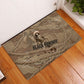 Black Cowboy Nat Love Rubber Doormat Vintage Western Portrait Lasso