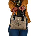 Black Cowboy Nat Love Shoulder Handbag Vintage Western Portrait Lasso