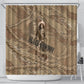 Black Cowboy Nat Love Shower Curtain Vintage Western Portrait Lasso