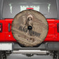 Black Cowboy Nat Love Spare Tire Cover Vintage Western Portrait Lasso