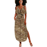 Black Cowboy Nat Love Summer Maxi Dress Vintage Western Portrait Lasso
