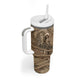 Black Cowboy Nat Love Tumbler With Handle Vintage Western Portrait Lasso